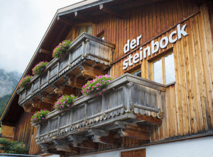 Pension Steinbock im Sommer