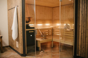 Bild der Sauna von vorne