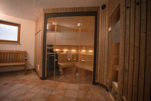 Bio Sauna von vorne