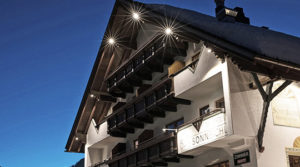Hotel Sonnbichl bei Nacht