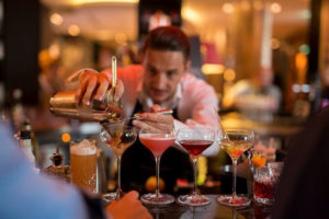 Bar mit Drinks