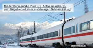 Mit der Bahn auf die Piste