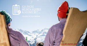 Packliste zum abhacken