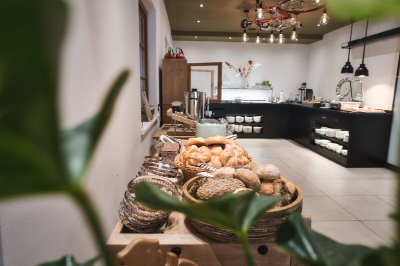 Rich breakfast buffet at the Hotel die Arlbergerin in St. Anton am Arlberg