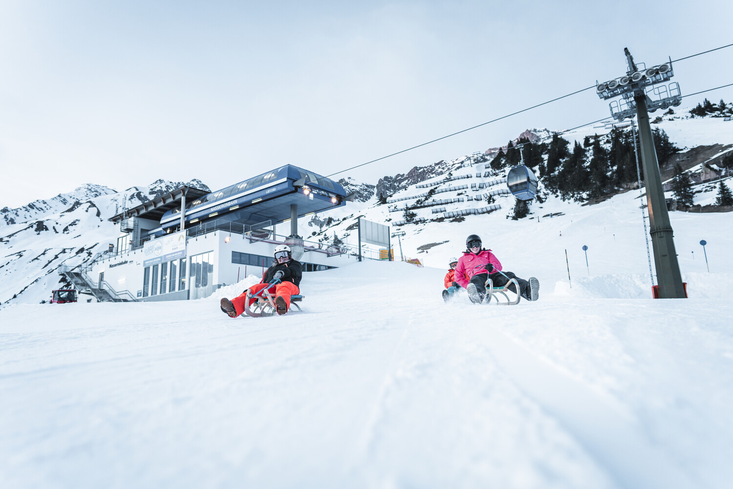 Slittino a St. Anton am Arlberg - Hotel die Arlbergerin - Attività invernali in Tirolo